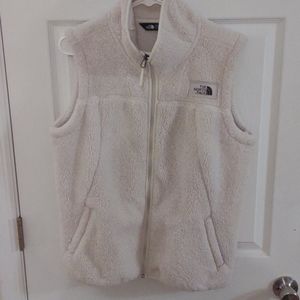 Women's North face Fleece vest Large